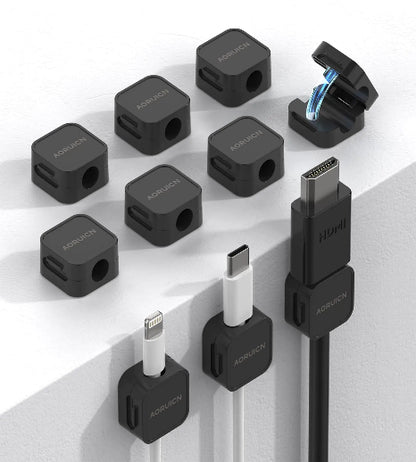 10 Pack Cord Magnetic Cable Management Clips