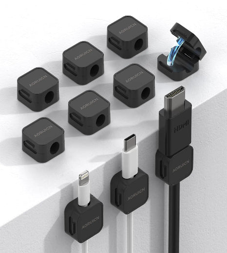 10 Pack Cord Magnetic Cable Management Clips