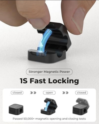 10 Pack Cord Magnetic Cable Management Clips